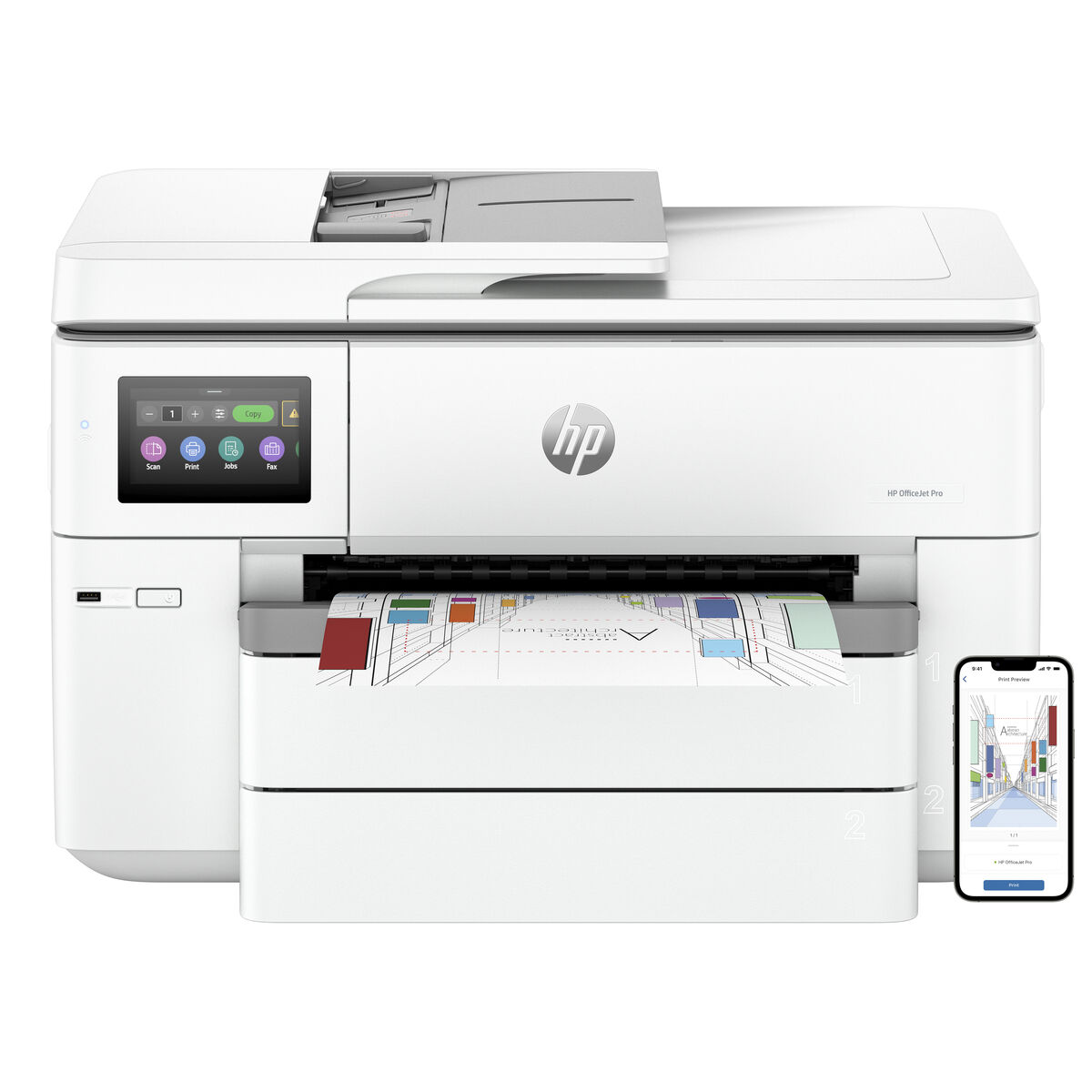 Мултифункционален принтер HP PRO 9730E AIO